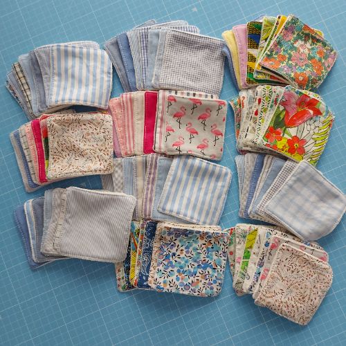 Lingettes lavables différents lots 7