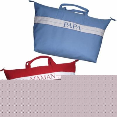 Sac de voyage personnalisable brodé main
