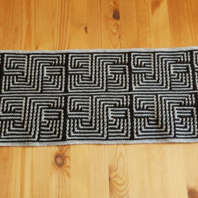 TUTO pdf / Chemin de table Mosaïque au crochet