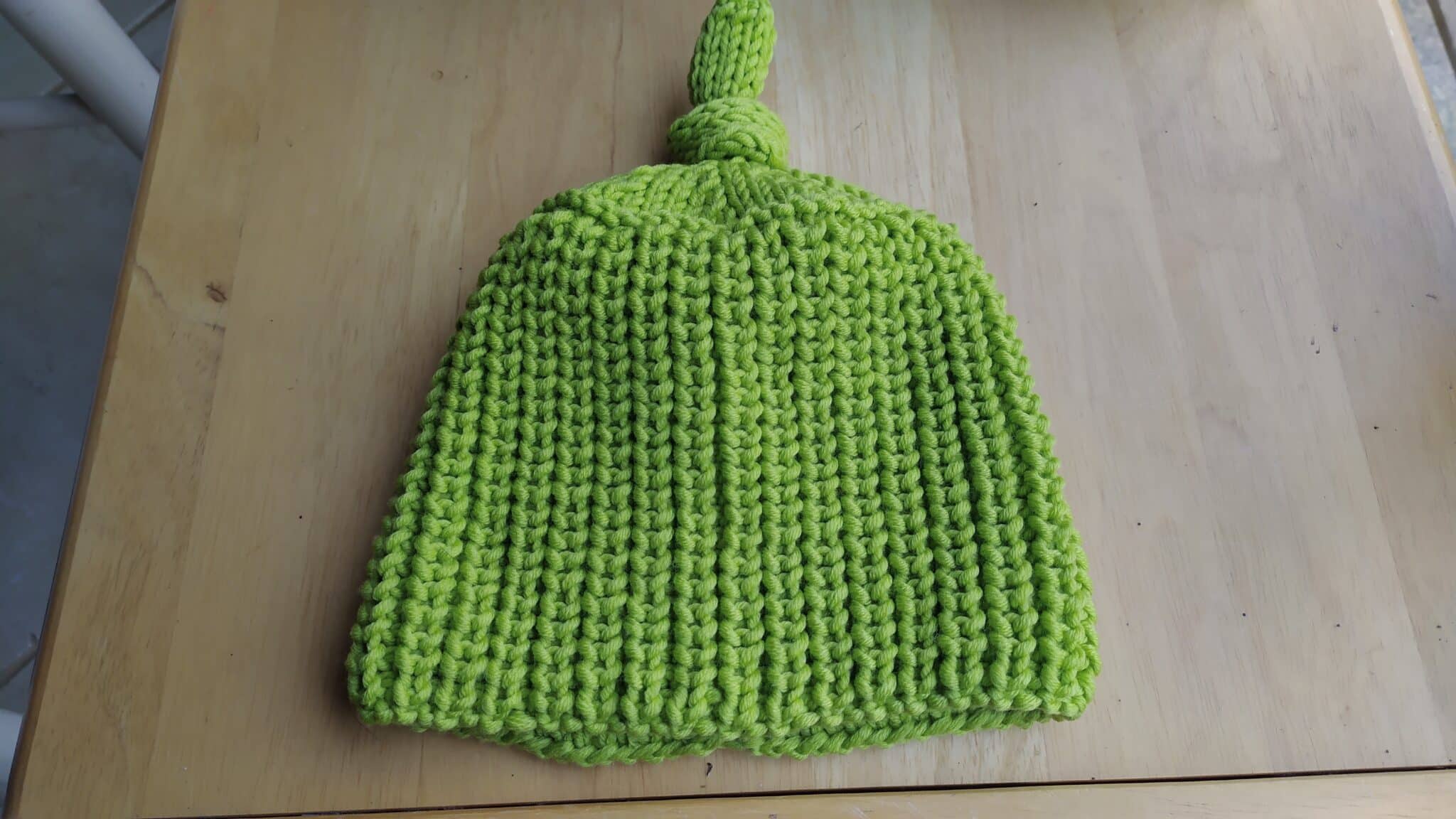Bonnet enfant 12/24 mois en laine mérinos