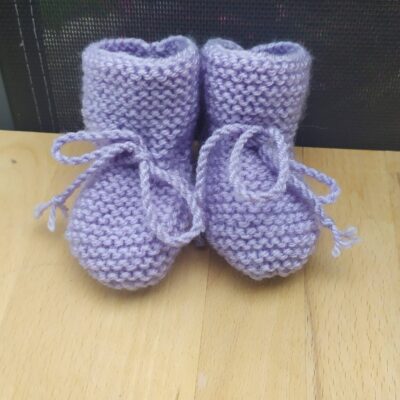 Chaussons laine bébé