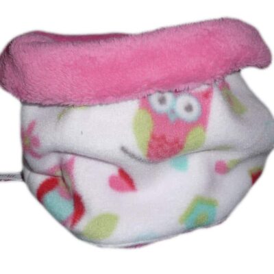 Snood enfant CHOUETTES (ROSE) - Ultra doux - Tour de cou - Tour de col