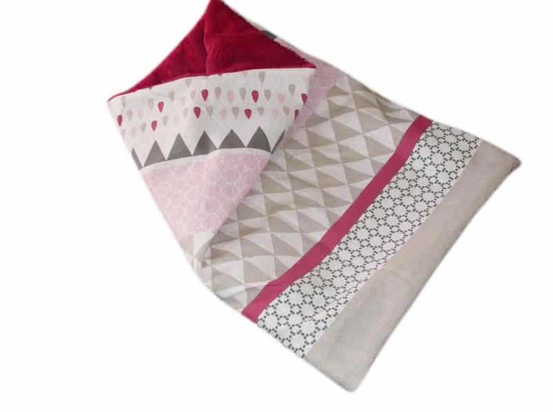Snood / tour de cou enfant ROSE METRIQUE