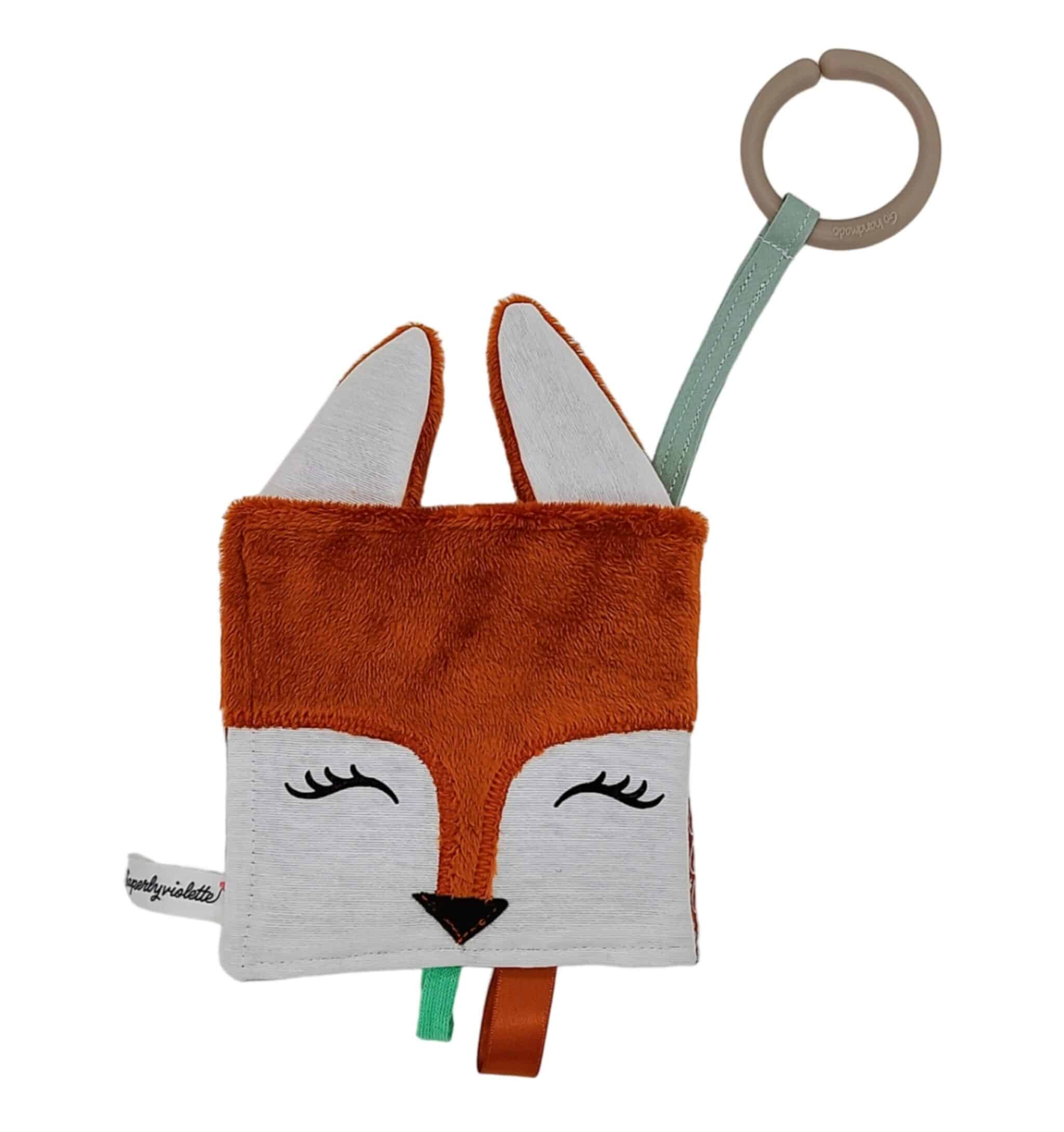 Livre à toucher bébé thème renard