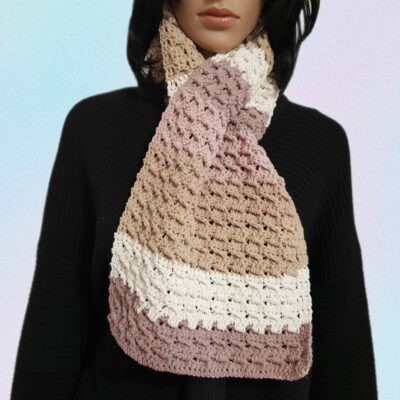 TUTO pdf / Snood écharpe au crochet !