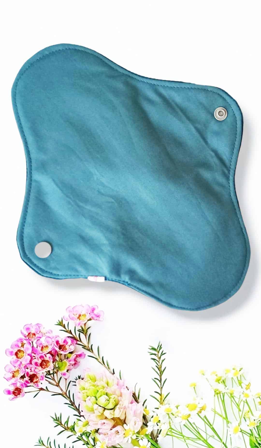 Pack 7 serviettes hygiéniques lavables GINKGO (M/ Flux normaux à moyens) - serviettes menstruelles lavables - serviettes menstruelles lavables - Zéro déchet - shl - serviettes périodiques