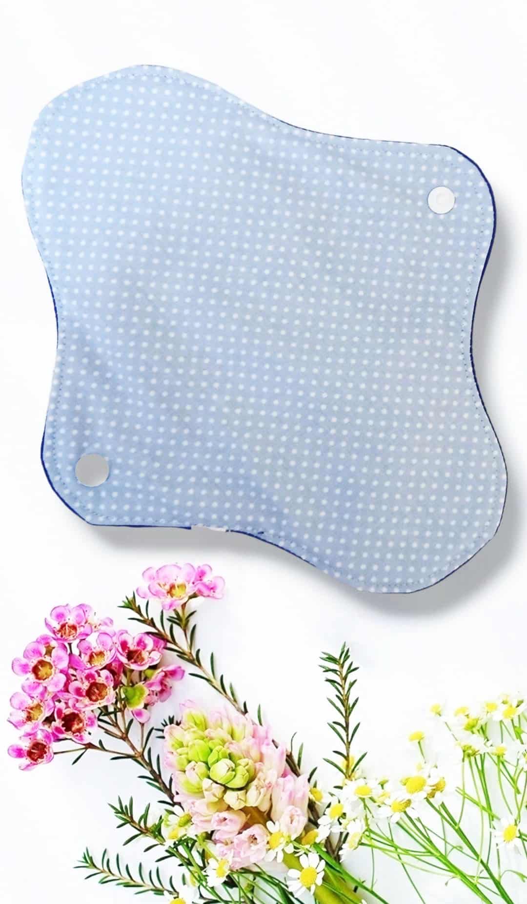 Pack 7 serviettes hygiéniques lavables CHAMPETRE (M/ Flux normaux à moyens) - serviettes menstruelles lavables - serviettes menstruelles lavables - Zéro déchet - shl - serviettes périodiques