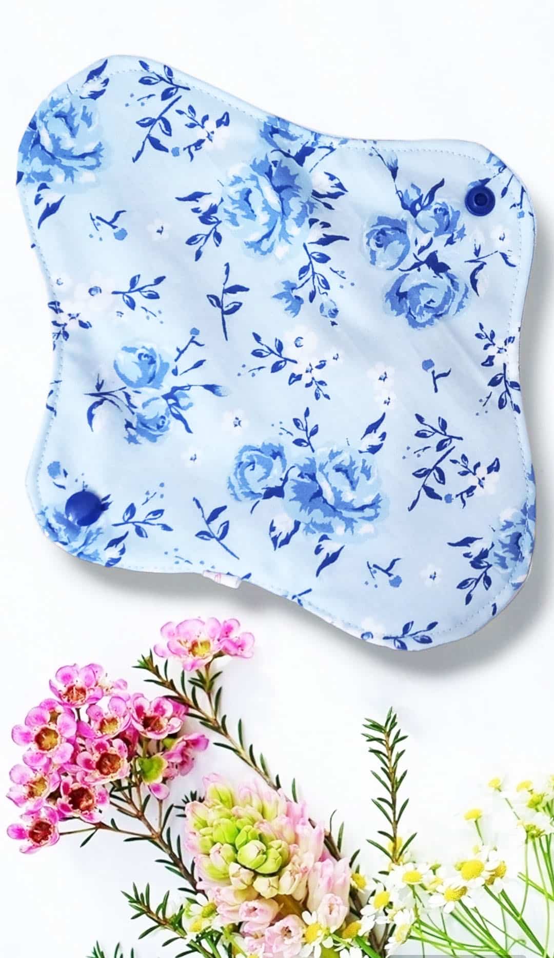 Pack 7 serviettes hygiéniques lavables MONA (M/ Flux normaux à moyens) - serviettes menstruelles lavables - serviettes menstruelles lavables - Zéro déchet - shl - serviettes périodiques