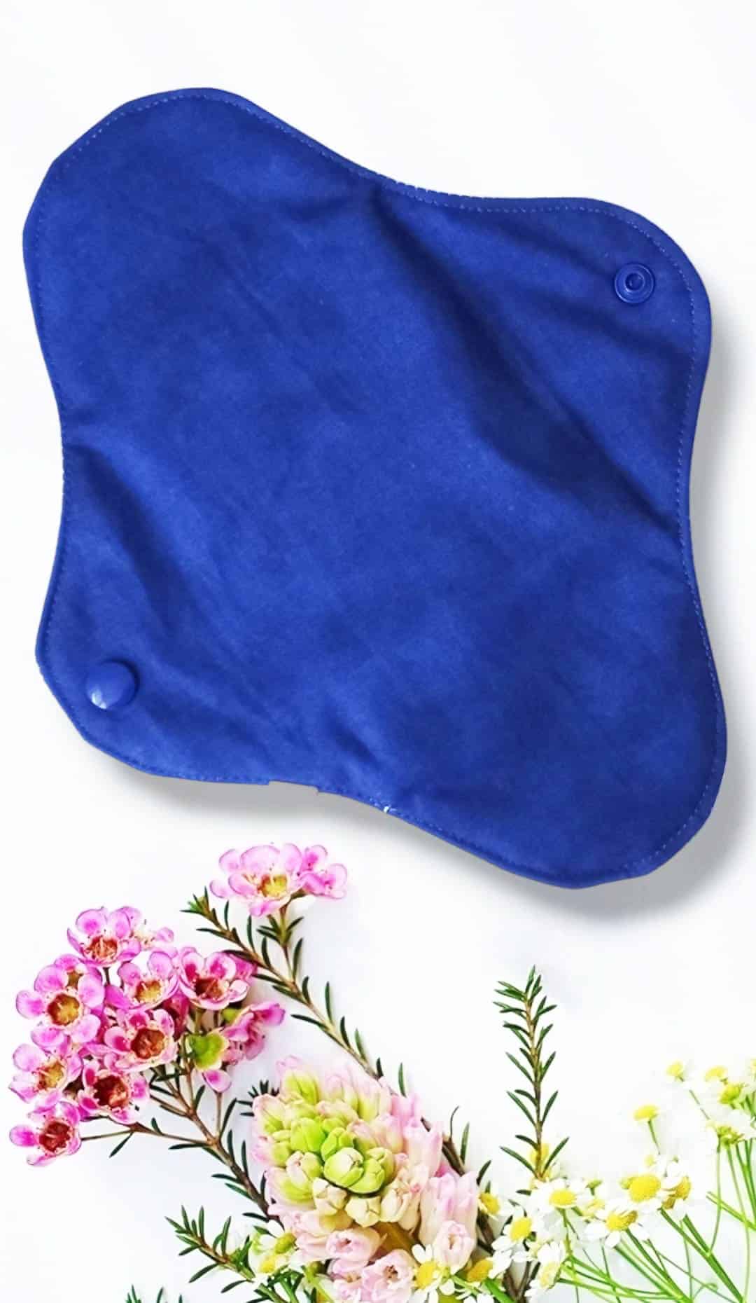 Pack 7 serviettes hygiéniques lavables MONA (M/ Flux normaux à moyens) - serviettes menstruelles lavables - serviettes menstruelles lavables - Zéro déchet - shl - serviettes périodiques