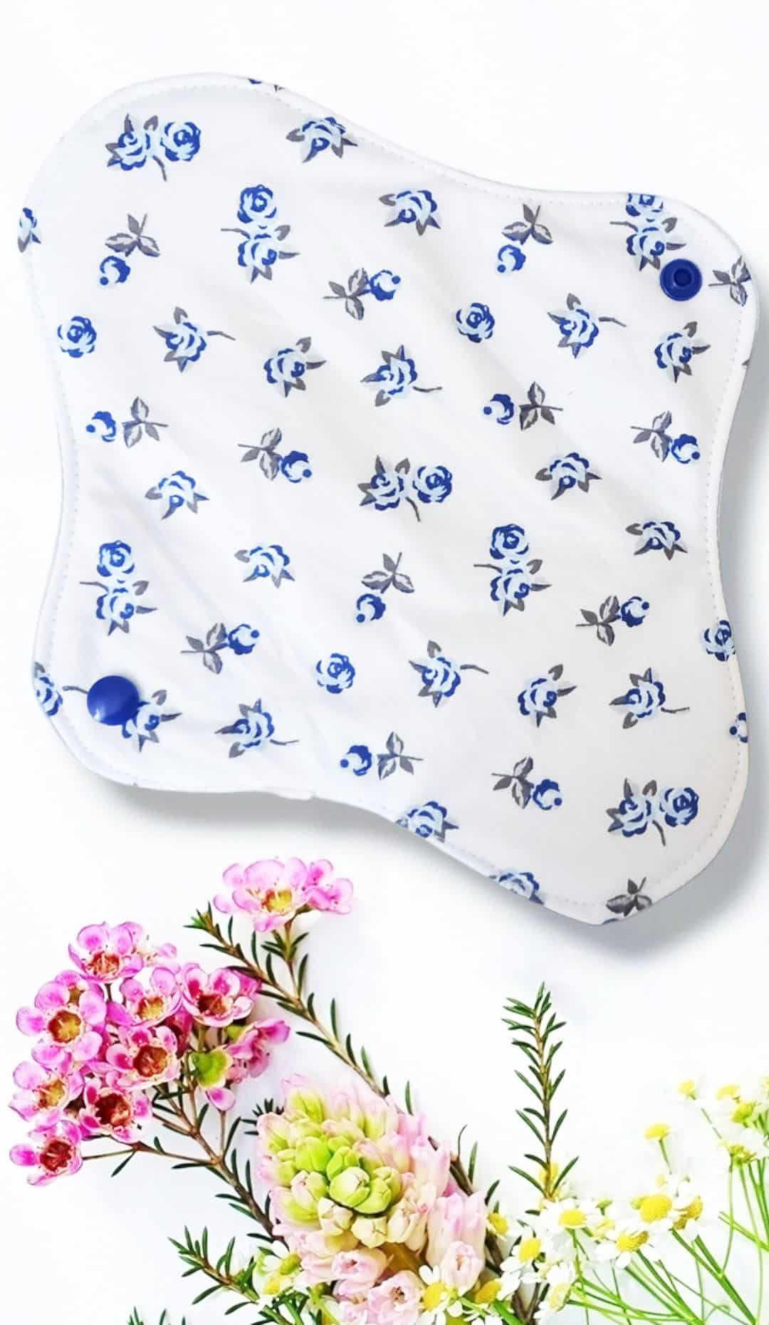 Pack 7 serviettes hygiéniques lavables MONA (M/ Flux normaux à moyens) - serviettes menstruelles lavables - serviettes menstruelles lavables - Zéro déchet - shl - serviettes périodiques