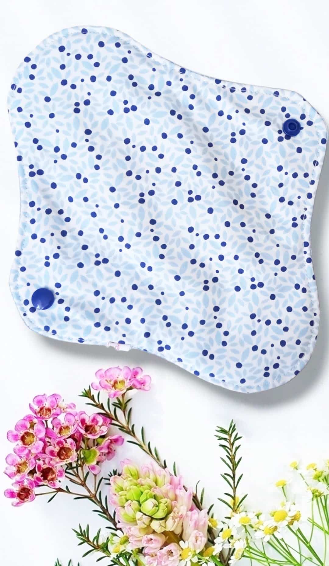 Pack 7 serviettes hygiéniques lavables MONA (M/ Flux normaux à moyens) - serviettes menstruelles lavables - serviettes menstruelles lavables - Zéro déchet - shl - serviettes périodiques
