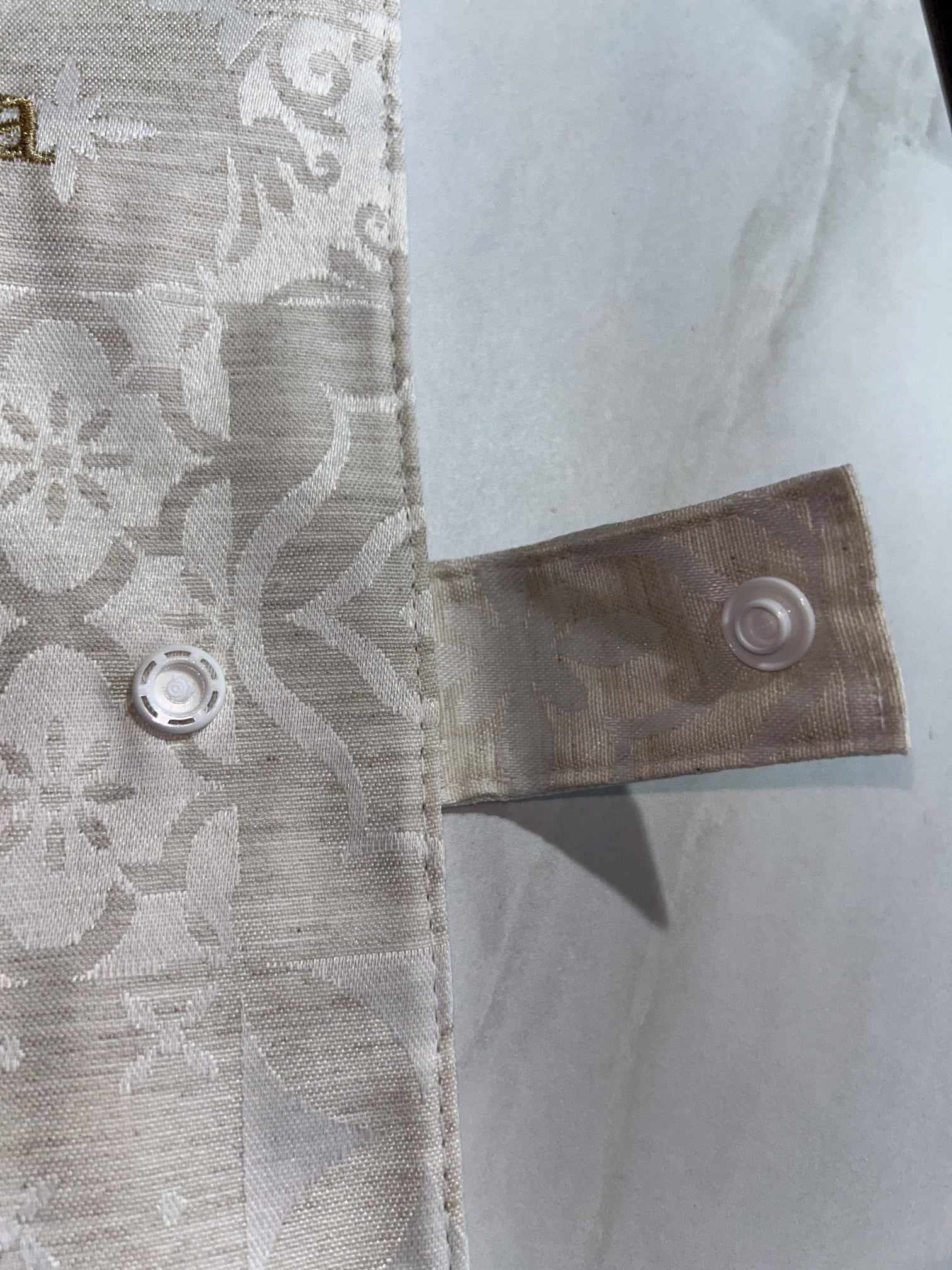 Protège carnet de santé imperméable blanc cassé – Image 3
