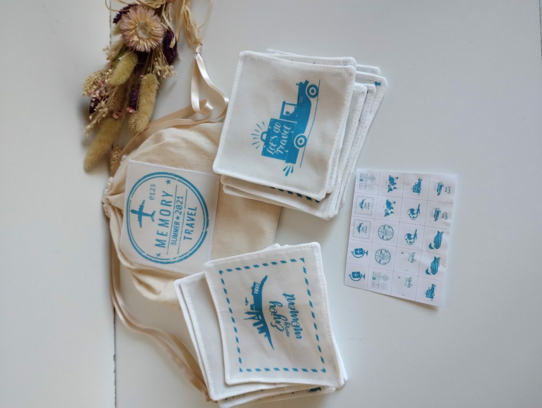Jeux Memory, jeux d'éveil en tissus – Image 4