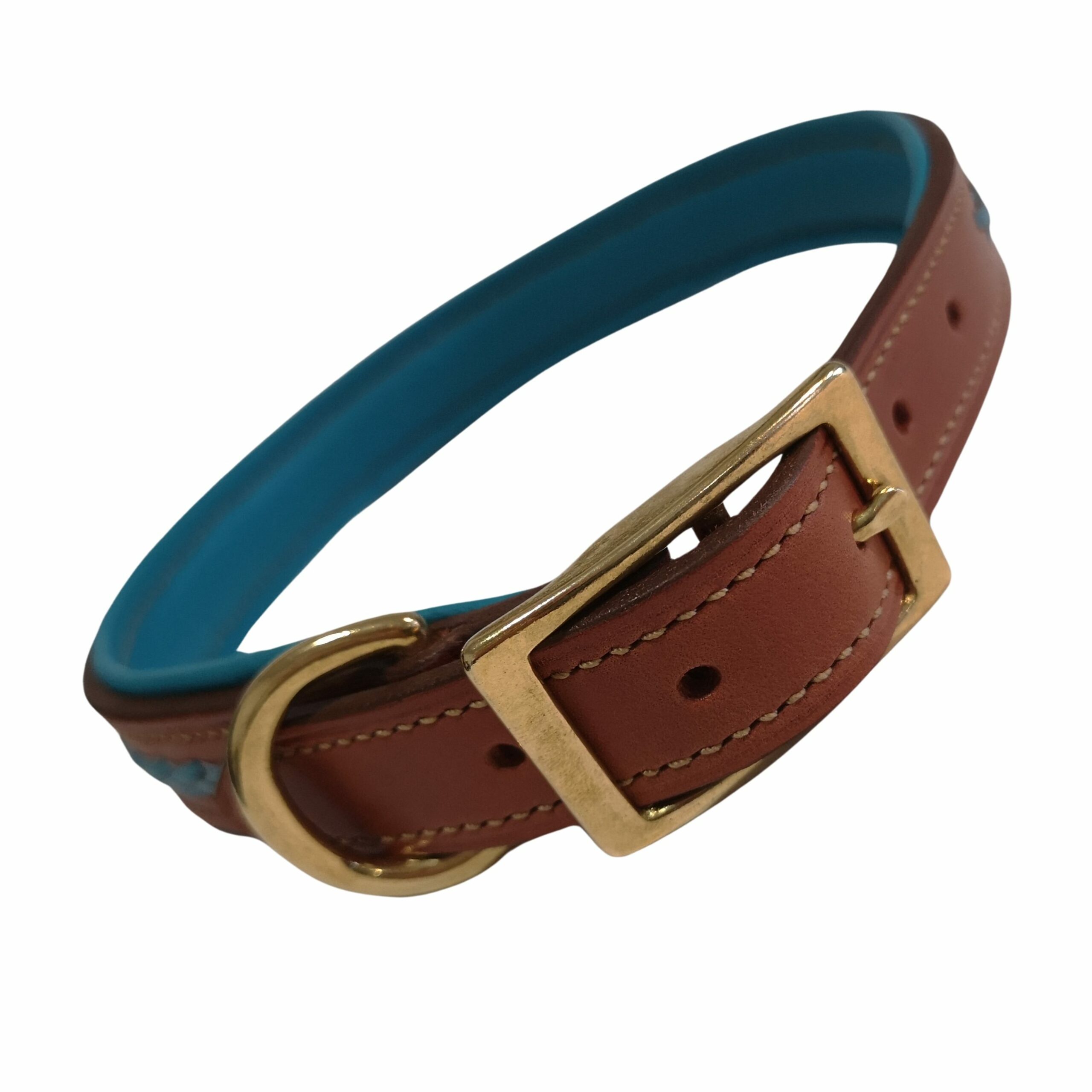Collier en cuir tressé pour chien – Image 5