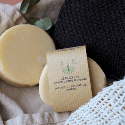 "Le Rucher" - savon corps et visage au miel et beurre de karité