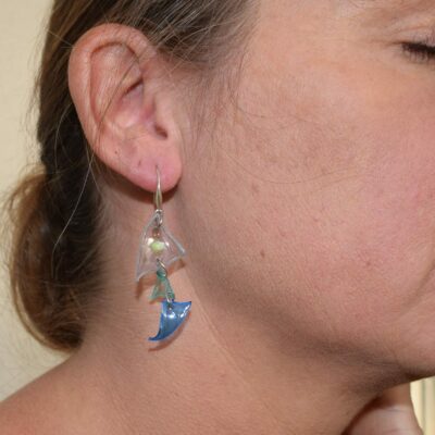boucle d'oreille triangle
