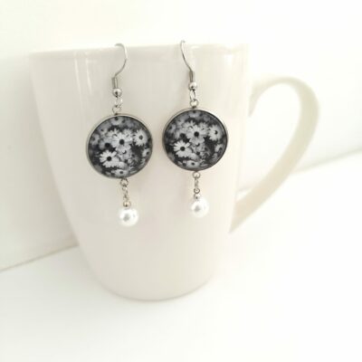 Boucles d'oreilles cabochons