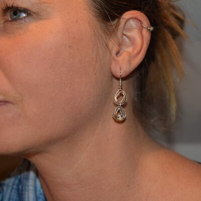 boucle d'oreille gouttes