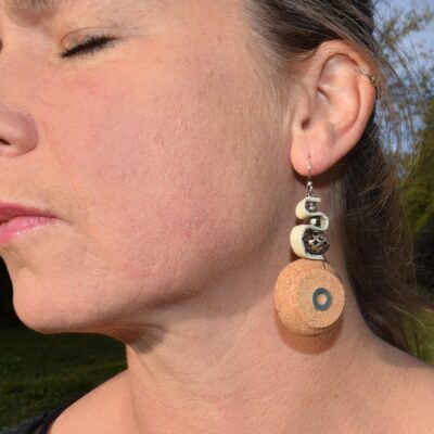 boucle d'oreille serpentin