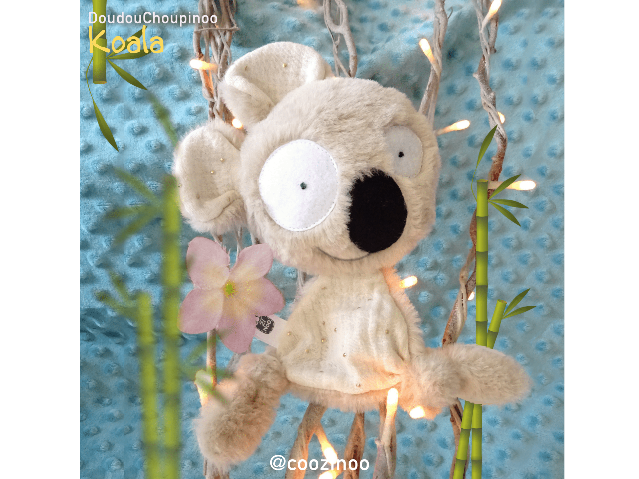 Doudou Choupinoo koala attache-tétine - personnalisable – Image 6