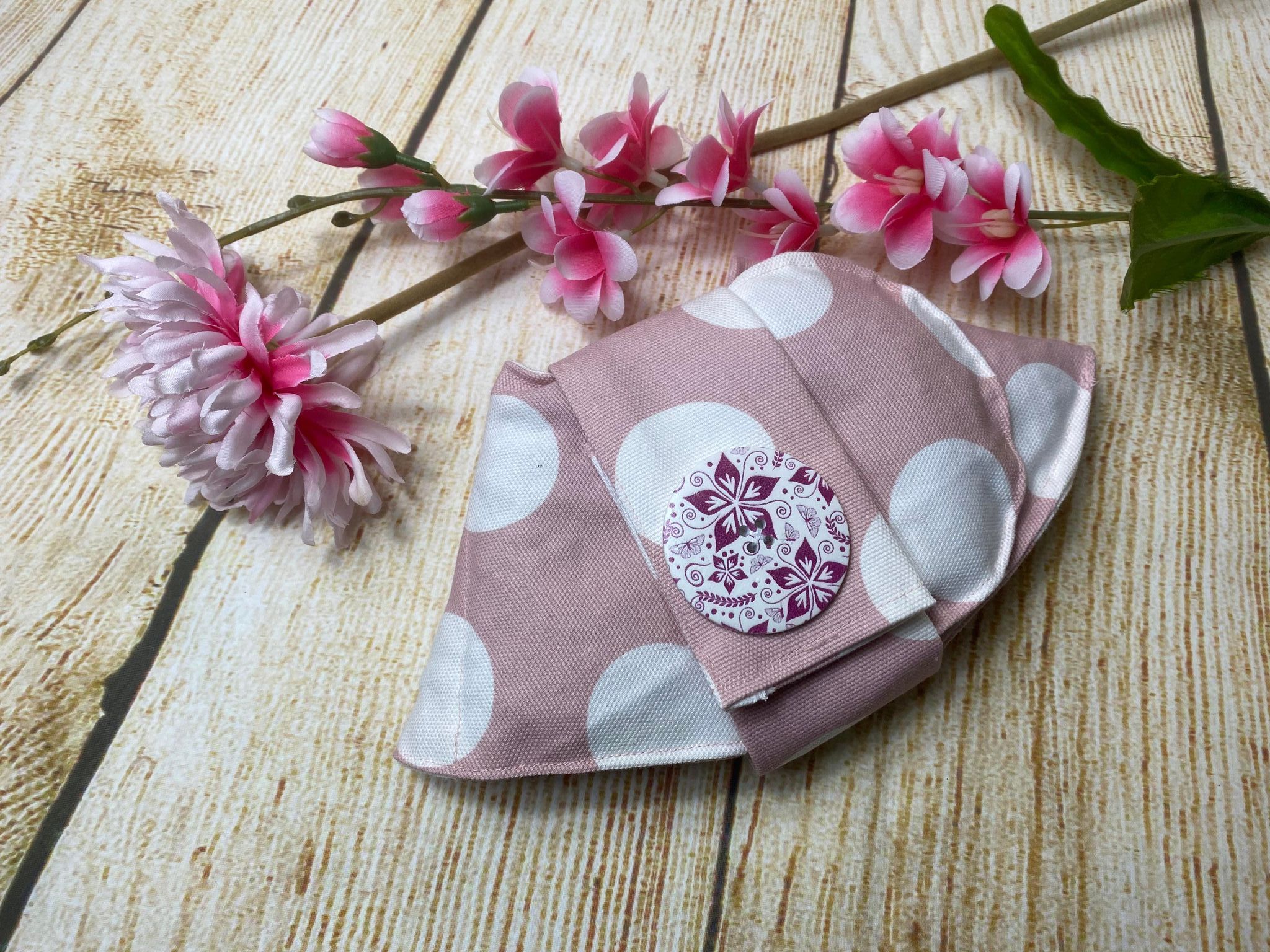 BOUILLOTTE SECHE CERVICALE noyaux de cerise fait-main sur commande – Image 2