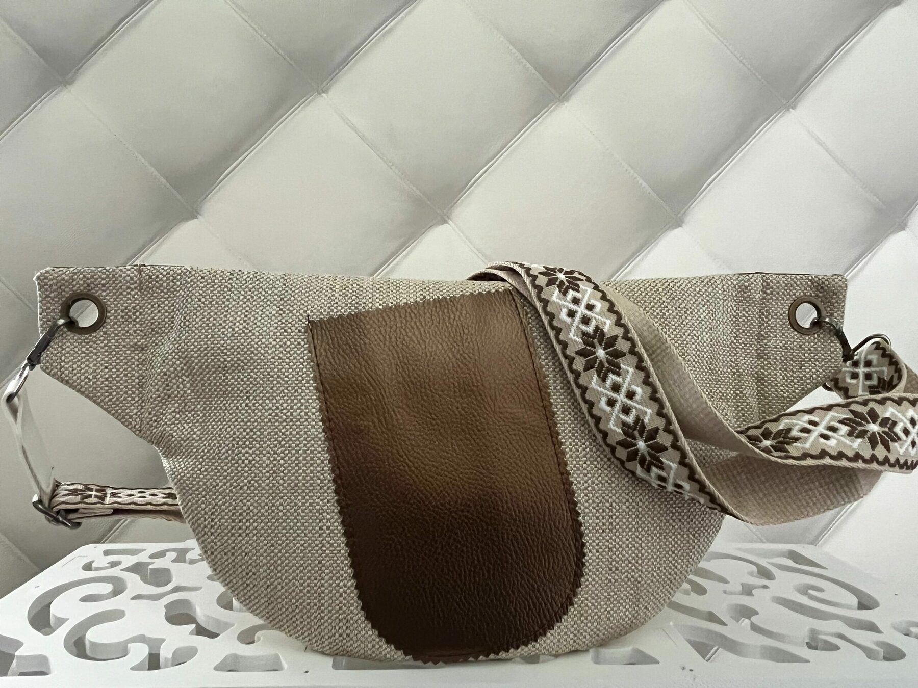 SAC BANANE - LEELOA - FAIT MAIN