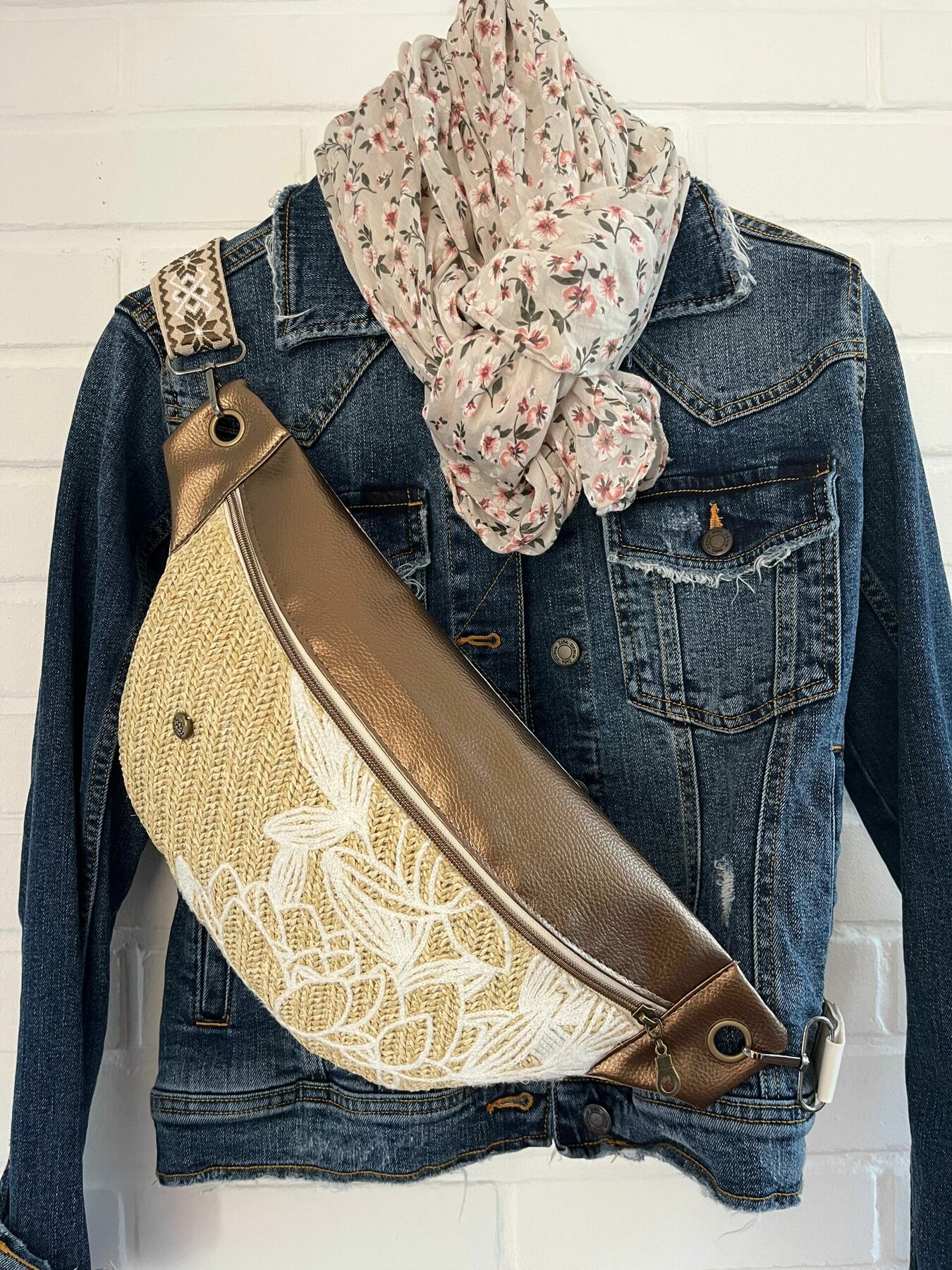 SAC BANANE - LEELOA - FAIT MAIN