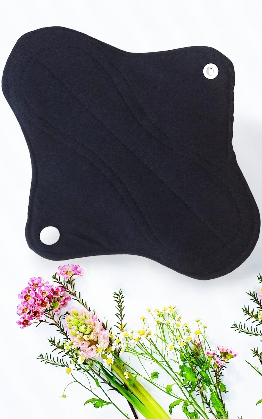 Serviette Hygiénique Lavable flux normaux - SILHOUETTES (S) - Zéro déchet - shl - serviette périodique