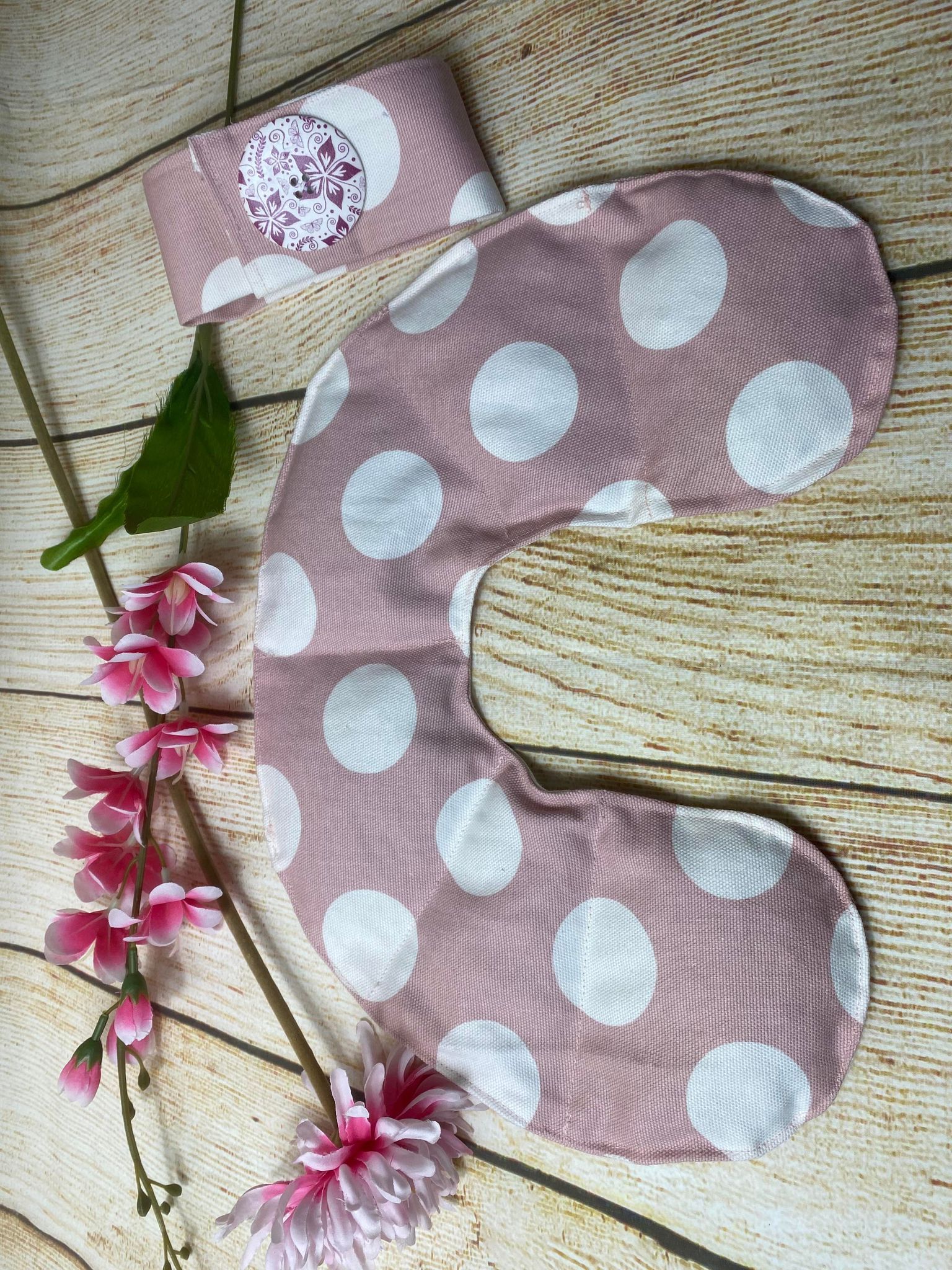 BOUILLOTTE SECHE CERVICALE noyaux de cerise fait-main sur commande