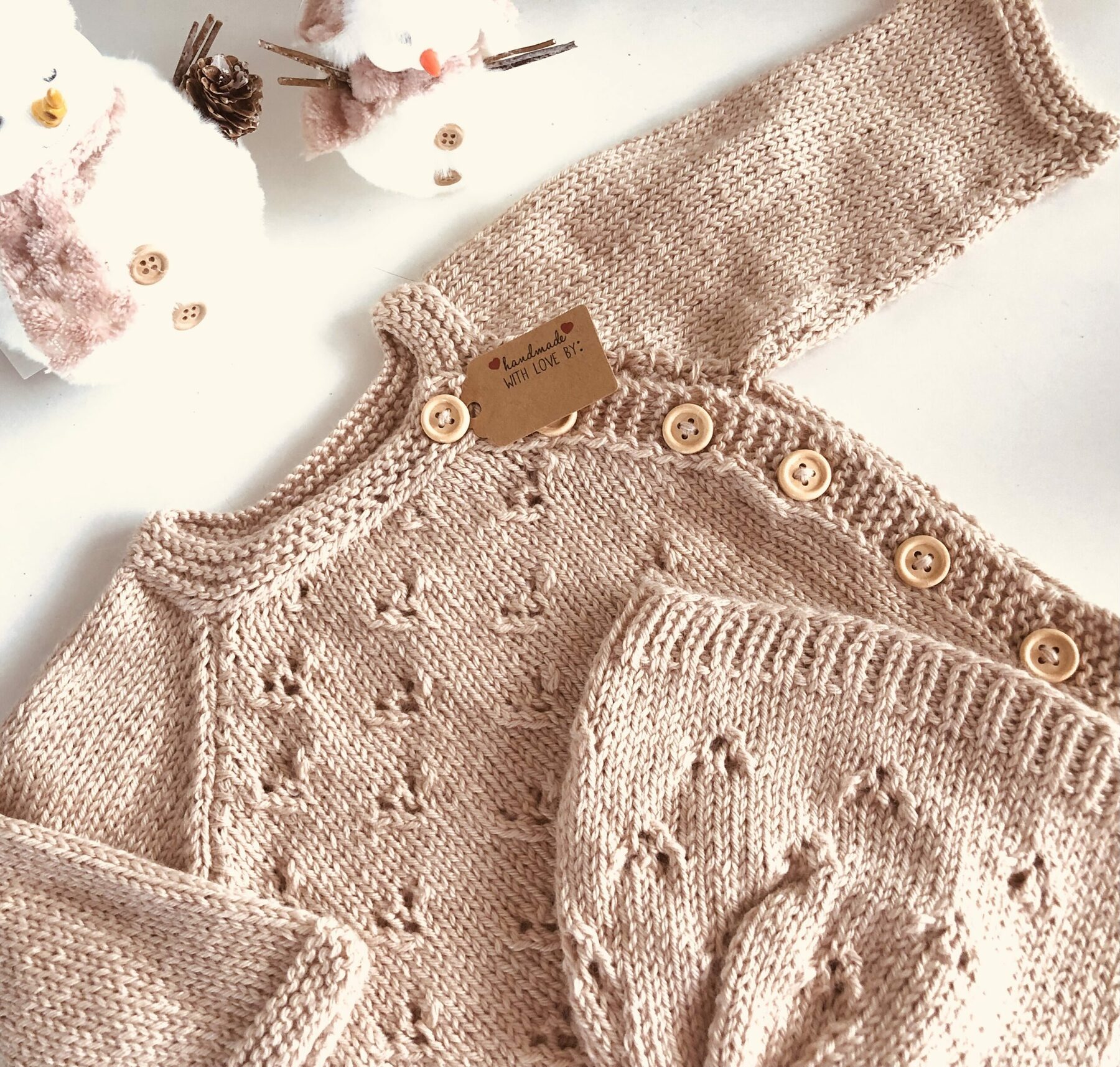 Coffret bébé Nougatine : la brassiere et le béguin – Image 2