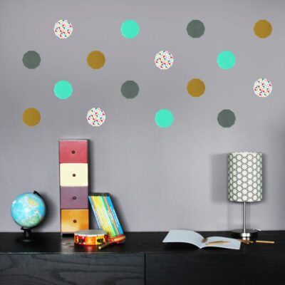 Lot de 16 stickers