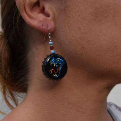 boucle d'oreille serpent