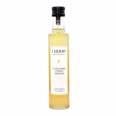 Sirop Artisanal Concombre Citron Menthe - 25cL
