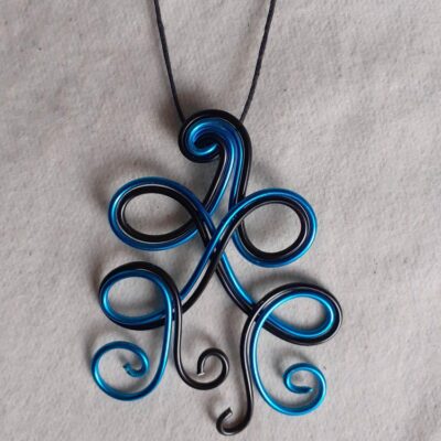 Collier Ines en aluminium
