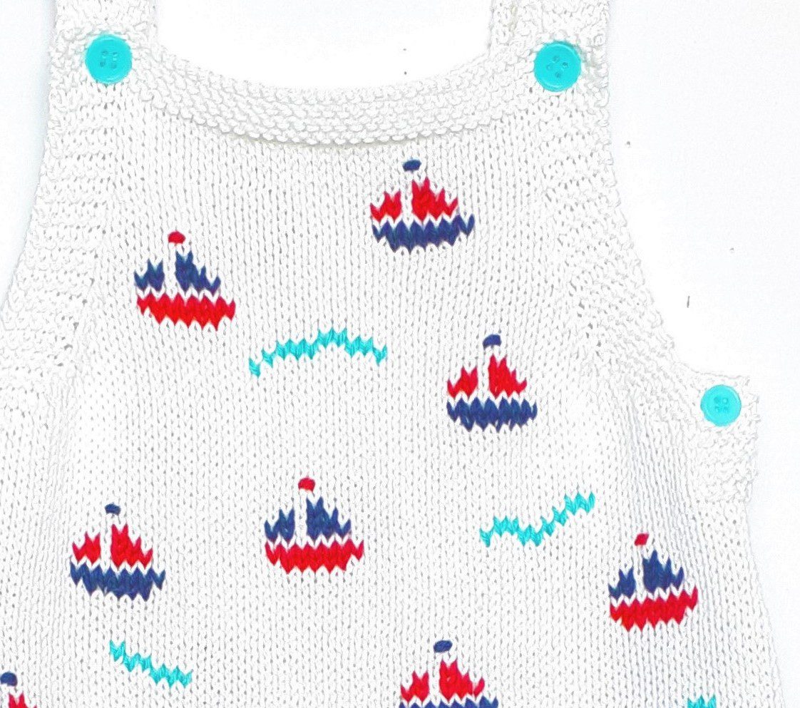 Robe bébé tricot main – Image 3