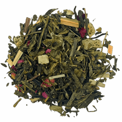 Mojito framboise - thé vert 100g
