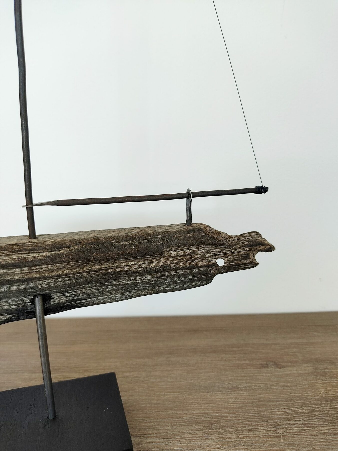 Voilier design bois flotté, décoration intérieure maison – Image 5