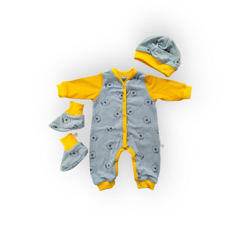 coffret naissance 3 pièces oursons