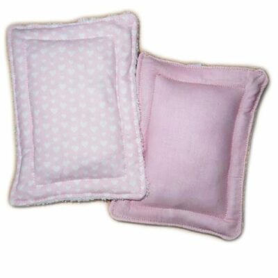 Pack 2 Éponges Lavables - COEURS - Eponge douce et éponge gratton zéro déchet - Eponges alternatives