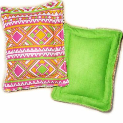 Pack 2 Éponges Lavables - MEXICANA - Eponge douce et éponge gratton zéro déchet - Eponges alternatives