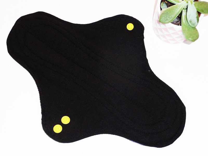 Serviette Hygiénique Lavable flux abondants ou la nuit - NUIT ETOILEE (XL/ Nuit) - Zéro déchet - shl - serviette périodique