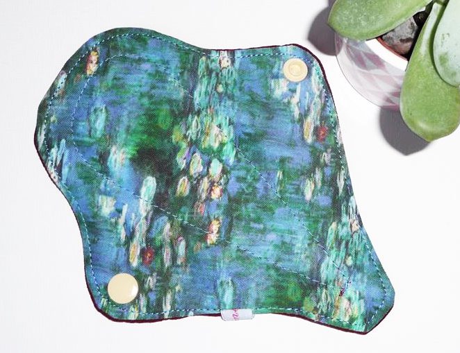 Protège-String Lavable NYMPHEAS (16 Cm) - Protège-tanga (C. Monet)