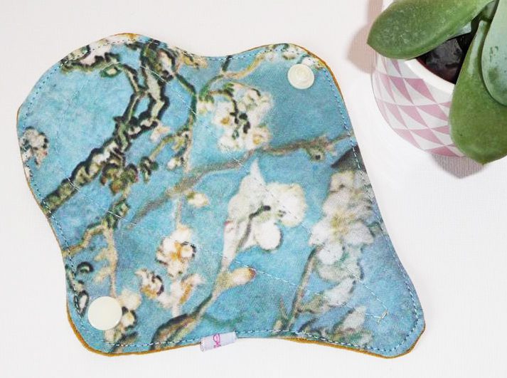 Protège-String Lavable AMANDIER EN FLEUR (16 Cm) - Protège-tanga Van Gogh