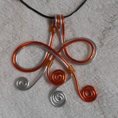 Collier Mia en aluminium
