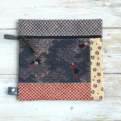 pochette japonaise patchwork