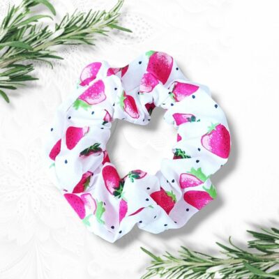 Chouchou Scrunchie - FRAISES
