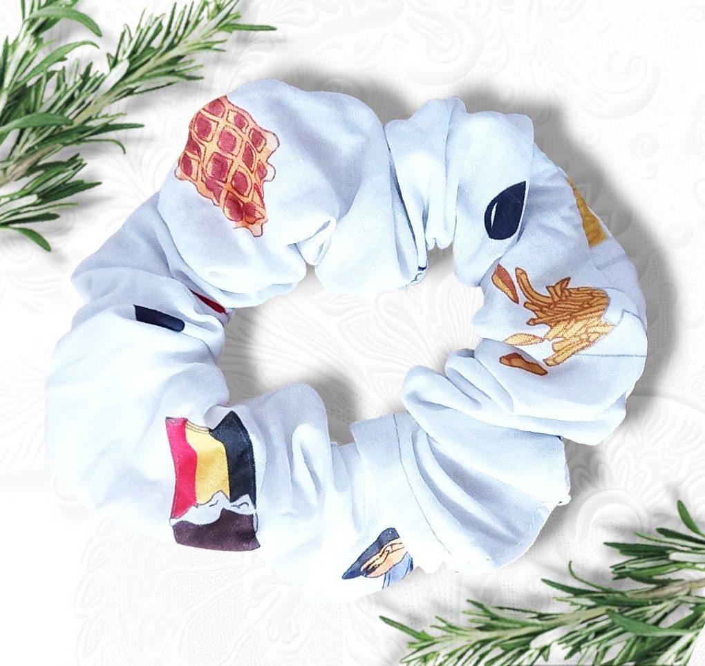 Chouchou Scrunchie - FOLKLORES BELGES - BELGIQUE
