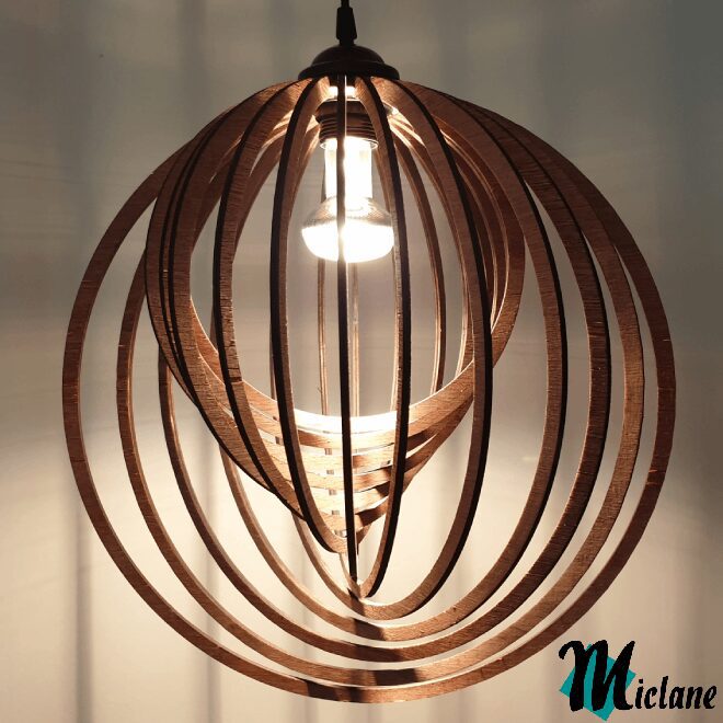 Lampe suspension Hélios Nature – Image 2