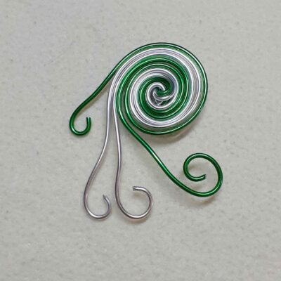 Collier nébuleuse en aluminium