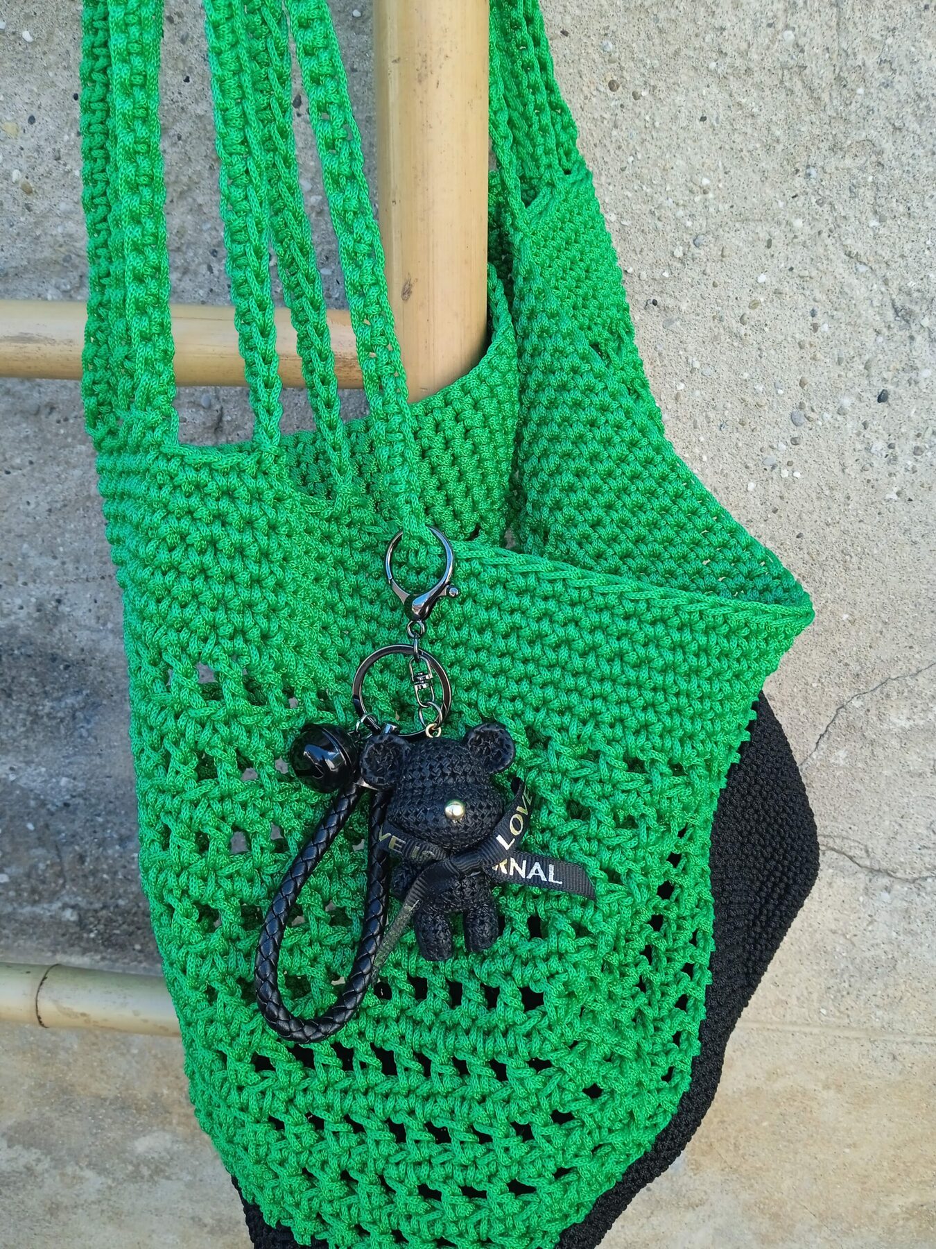 SAC CABAS EN CROCHET FAIT MAIN – Image 3